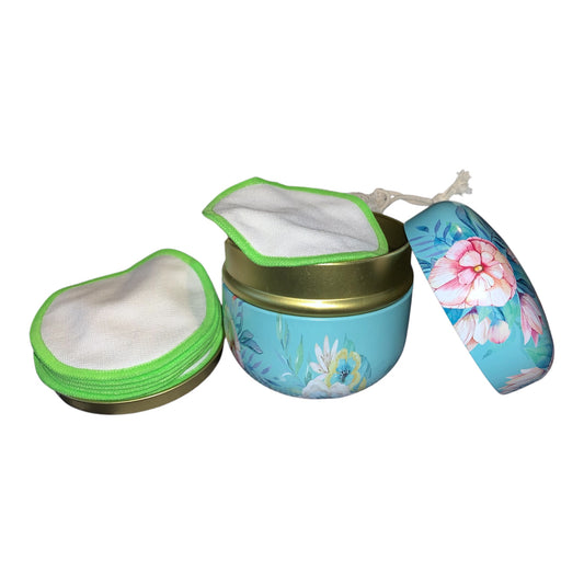 Reusable Organic Bamboo Pads Set