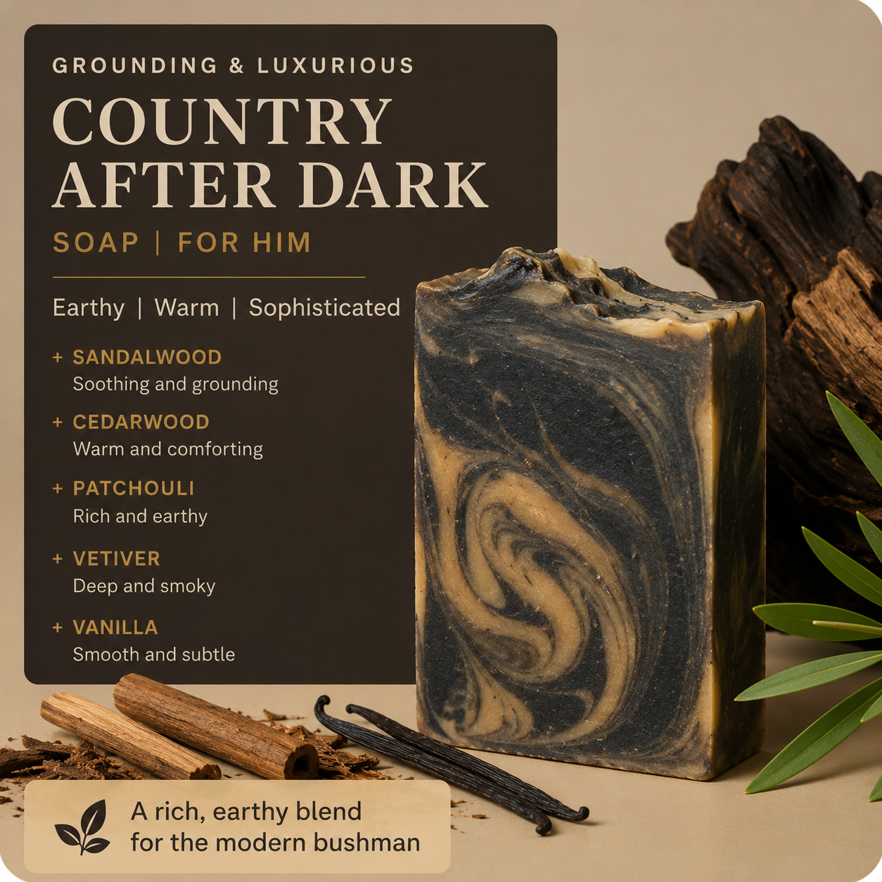 Country After Dark Soap