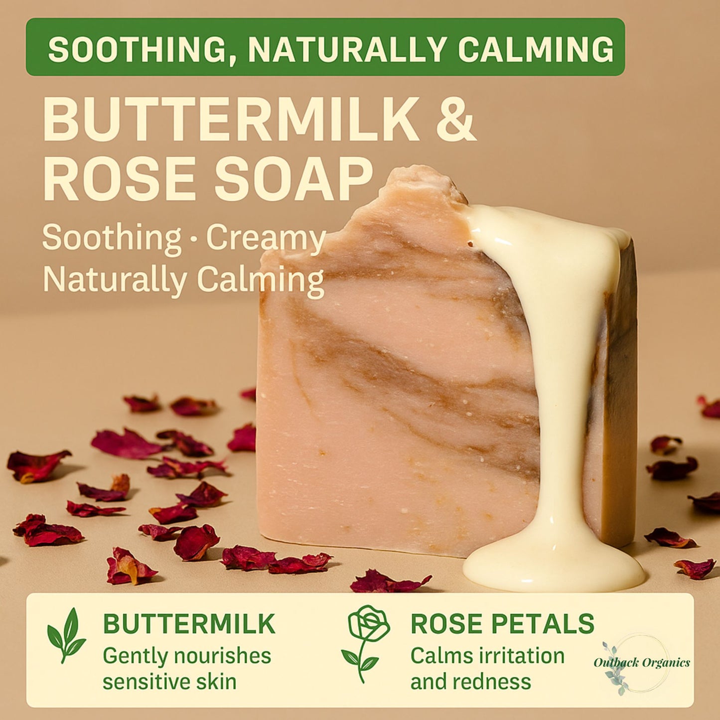 Buttermilk & Rose Soap
