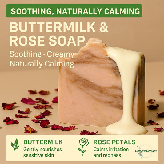 Buttermilk & Rose Soap