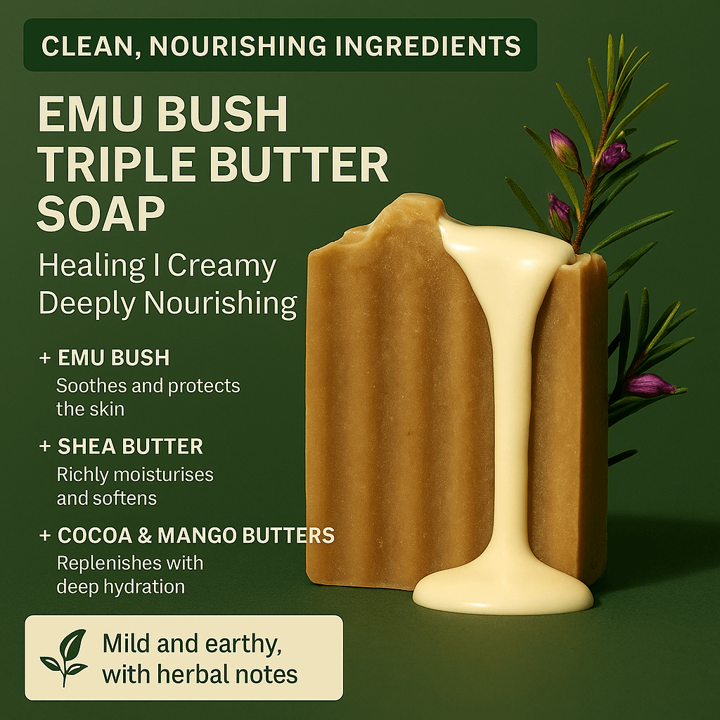 Emu Bush - Triple Butter Soap